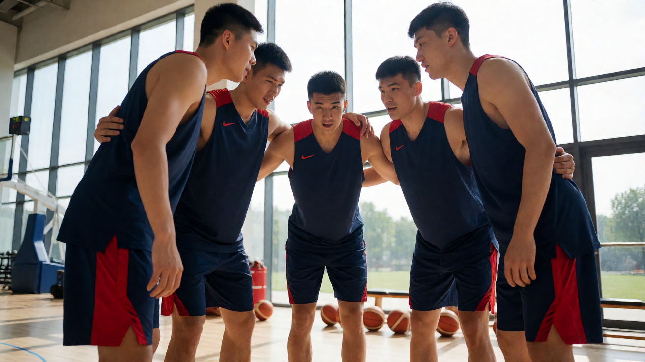 中国男篮备战FIBA世界杯预选赛